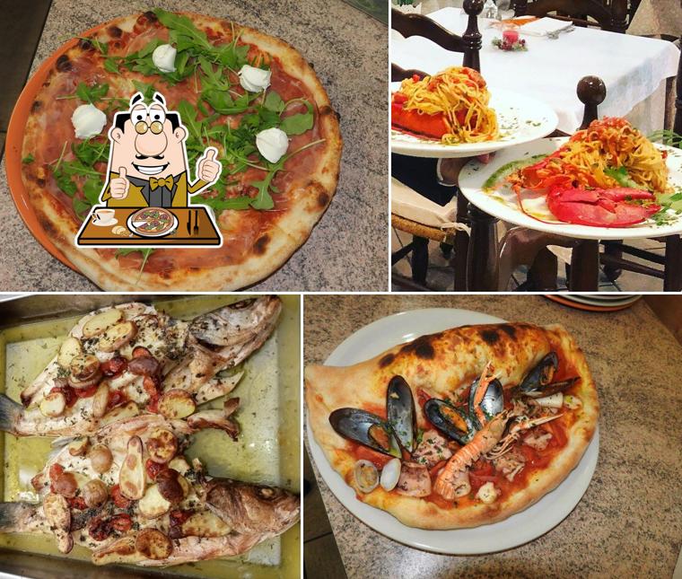 Scegli una pizza a Ristorante Pomodoro d'Oro