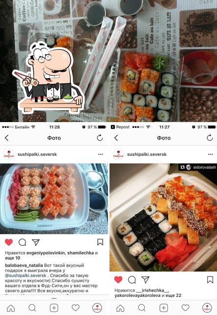 Tómate uno de sus diferentes tipos de sushi