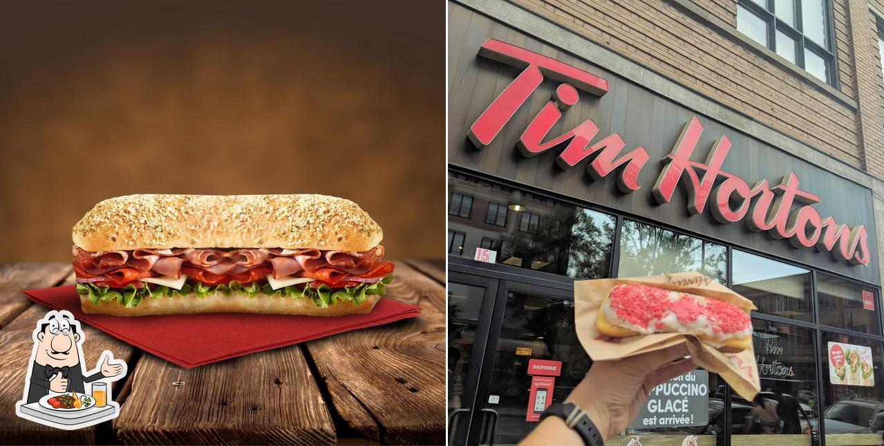 Nourriture à Tim Hortons