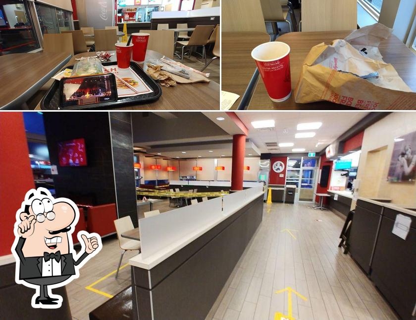 L'intérieur de Wendy's