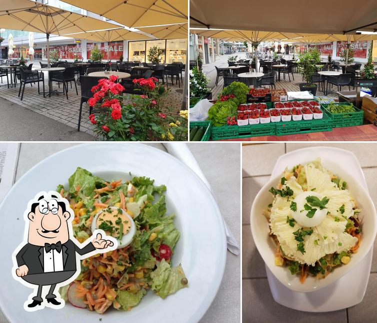 Las fotos de interior y comida en Restaurant Oasis Café