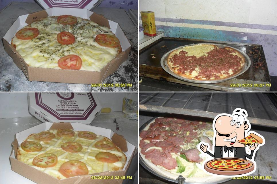 Experimente diferentes tipos de pizza