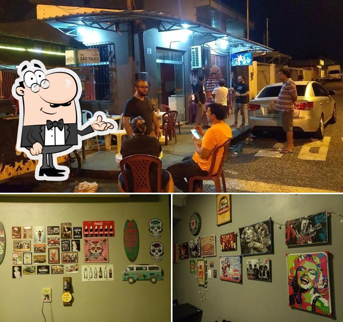 Veja imagens do interior do Gathiola Rock Burger