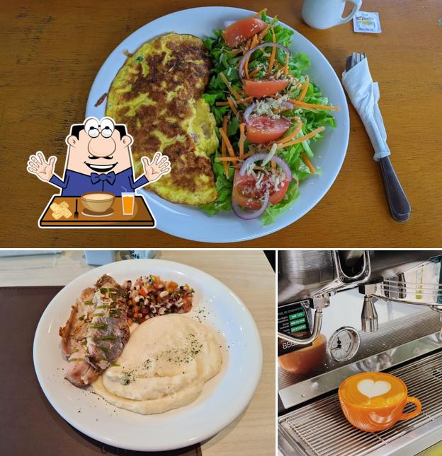 Platos en Casablanca Café