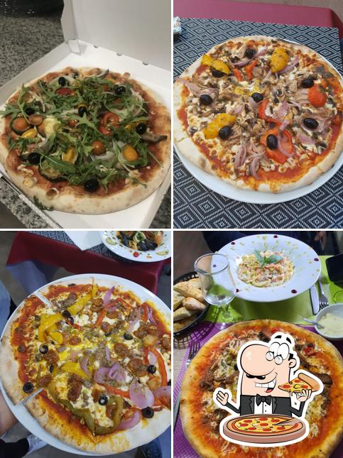 Essayez des pizzas à LA TOSCANE