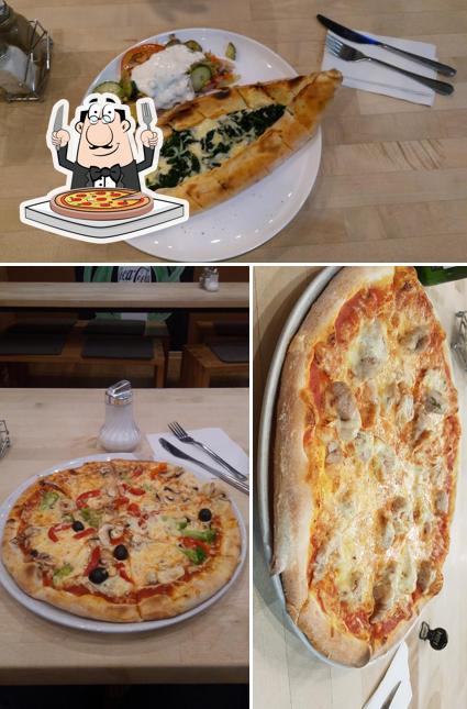 Get pizza at Neckar Pizza-Pasta Vegetarian