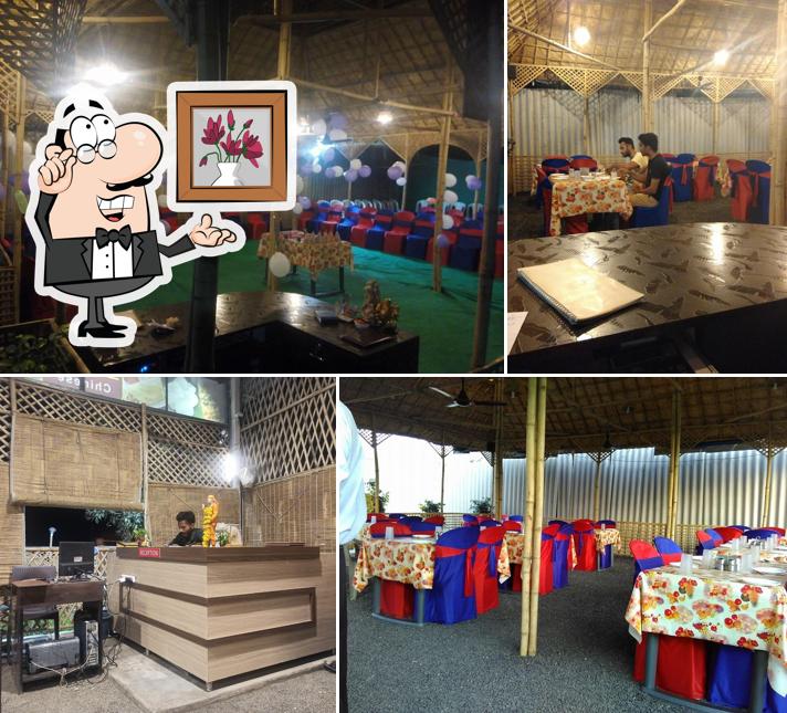 The interior of Sai Dhaba
