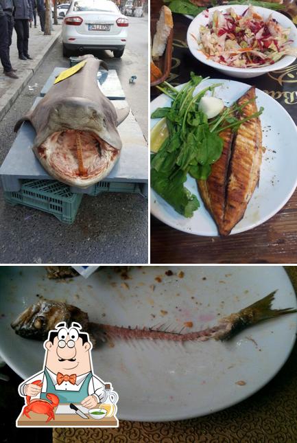 Закажите блюда с морепродуктами в "Ziyade Balık"