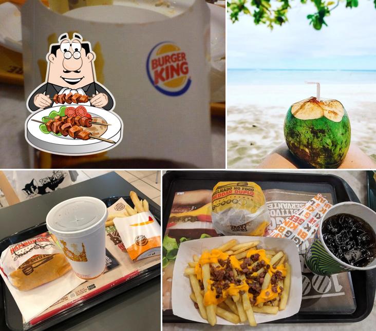 Comida em Burger King