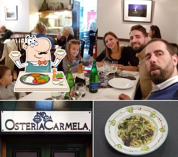 Cibo al Osteria da Carmela