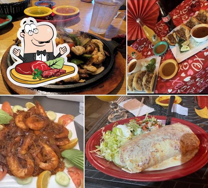 Casa Vallarta Mexican and Seafood Grill in Greensboro Restaurant menu
