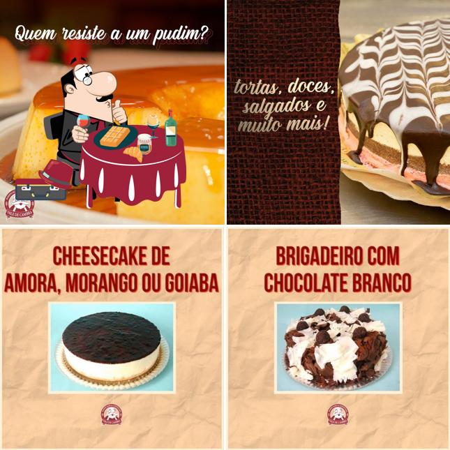 Panificação e Confeitaria Vale de Cambra oferece uma variedade de pratos doces