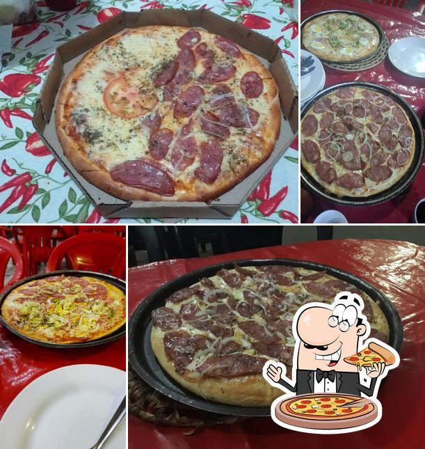 Experimente pizza no Pizzaria Nutritiva