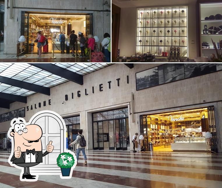 Gli esterni costituiscono una caratteristica importante di Venchi Cioccolato e Gelato, Firenze Stazione Santa Maria Novella (Fronte Binari)