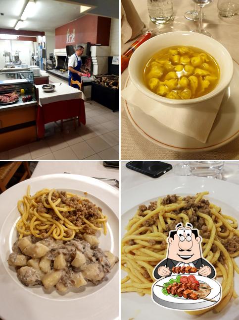 Platti al Ristorante Trattoria De Gobbi