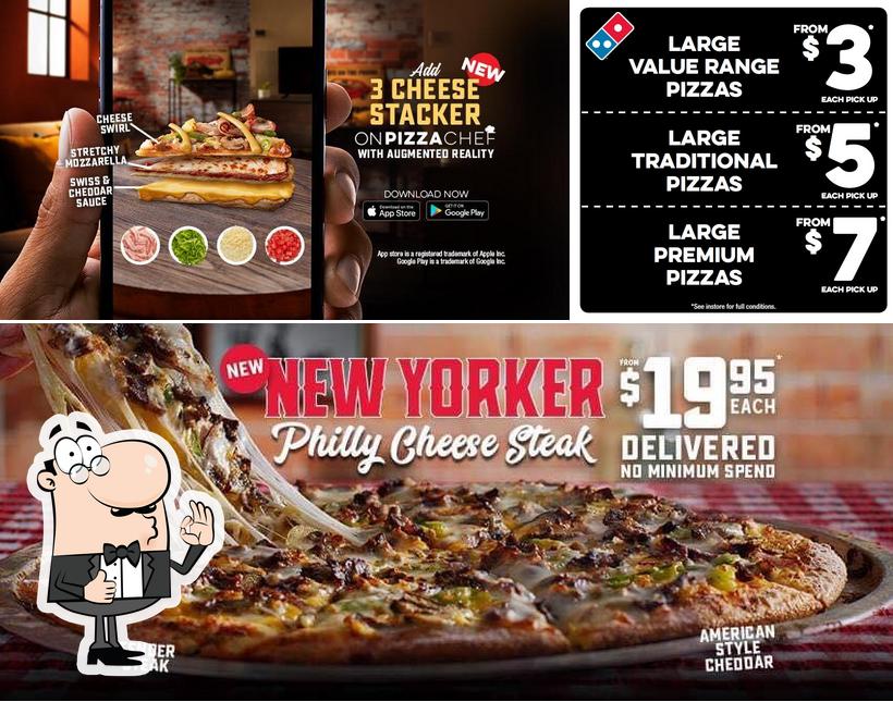 Domino's Pizza Mawson Act in Mawson Restaurant menu and reviews