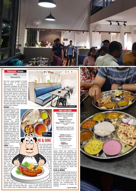 Among various things one can find food and interior at Lad Restaurant, Kothrud