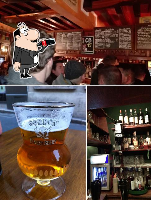 La photo de la boire et comptoir de bar de Le Glasgow’s