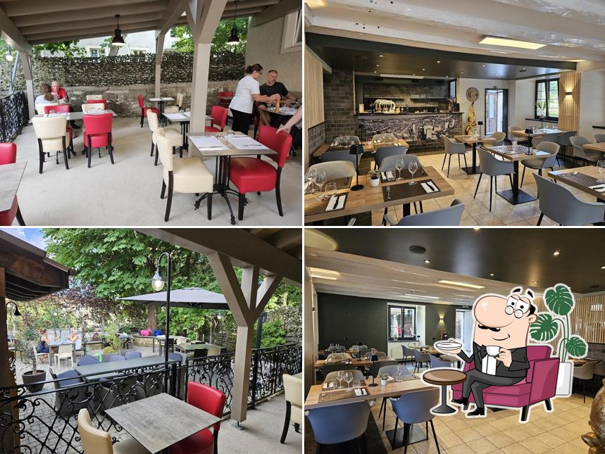 Gli interni di Restaurant Orologio
