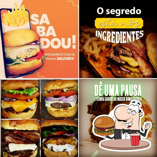 Consiga um hambúrguer no PIT'ZZ BURGUER