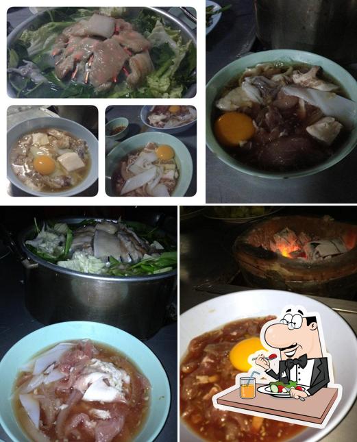 Еда в "นกแลเนื้อย่างเกาหลี"