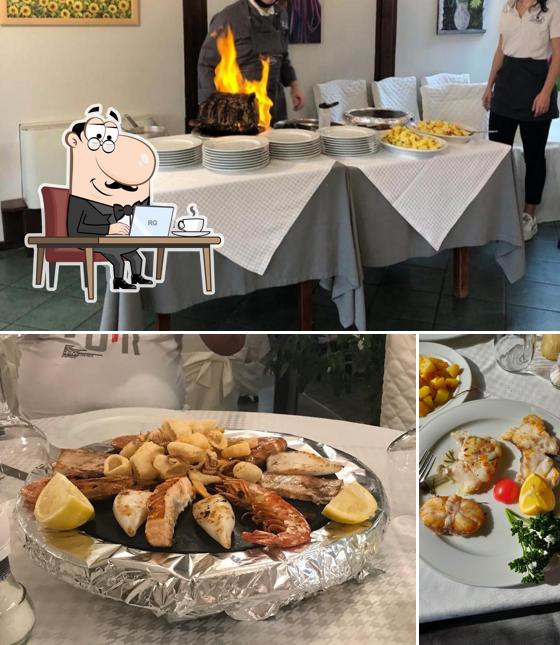 Gli interni di L'Elefante Ristorante Pizzeria
