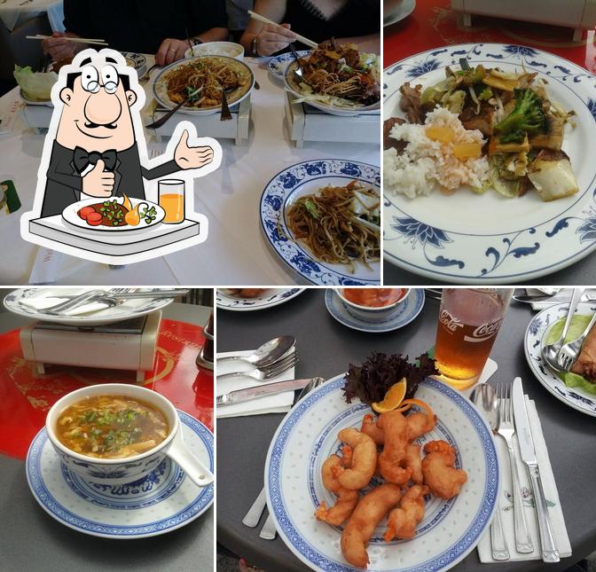 Essen im China-Restaurant Asia