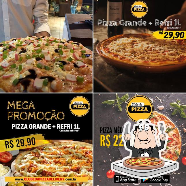 Consiga pizza no Clube da Pizza