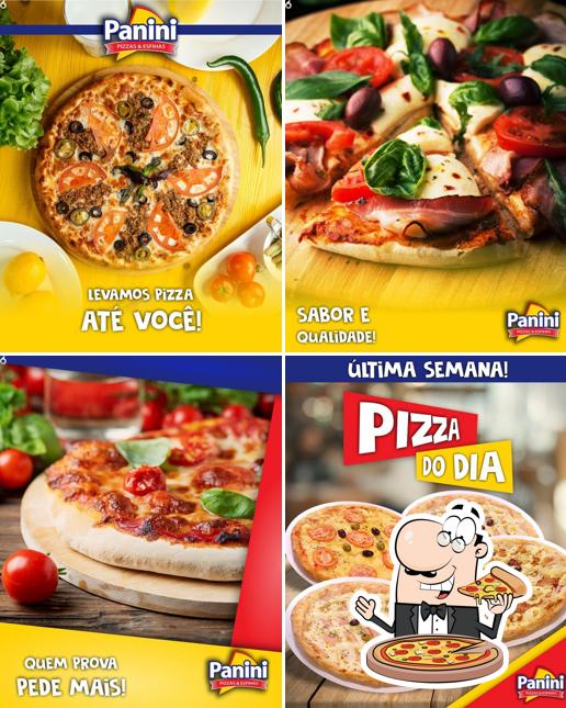 No Panini, você pode desfrutar de pizza