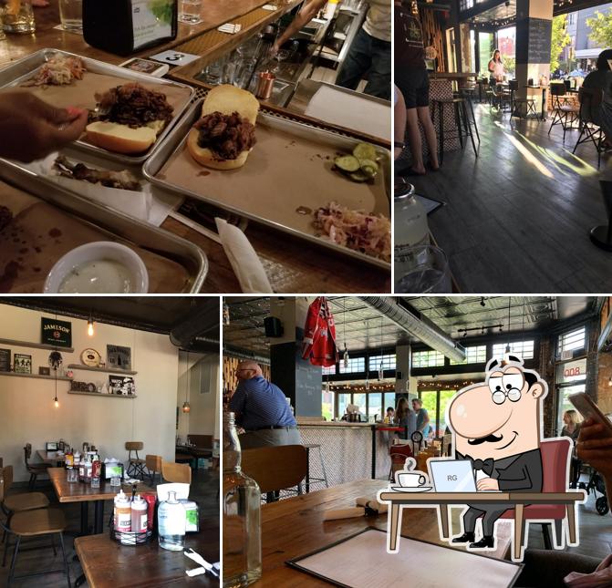Check out how Cinder BBQ looks inside