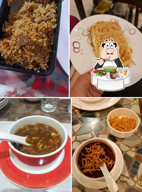 Hot and sour soup at Food Inn Royale
