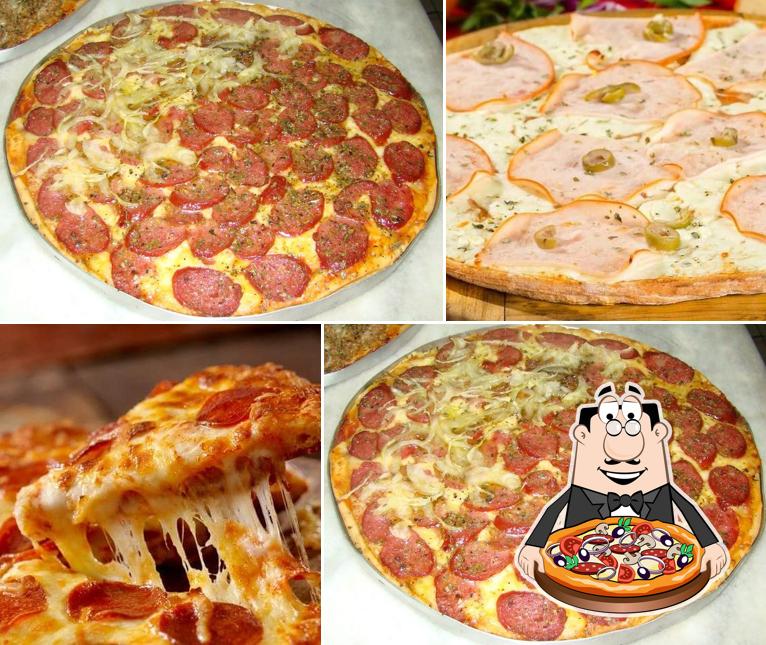 Experimente diversos estilos de pizza