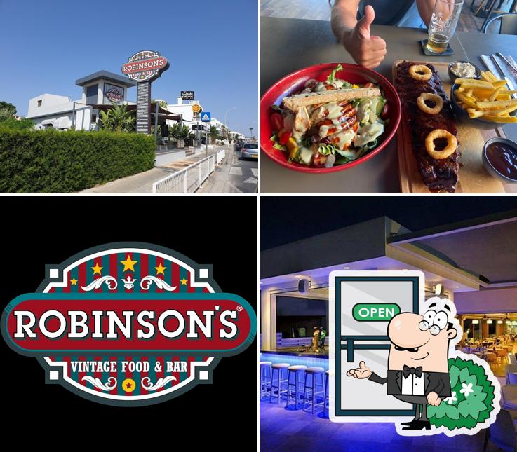 Внешнее оформление "Robinson's Food & Bar"