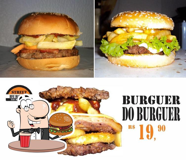 Os hambúrgueres do Street Burguer irão saciar diferentes gostos