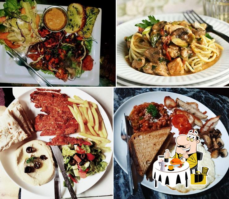 Meals at NON STOP CAFE - Cafe stay Old Manali Restaurant
