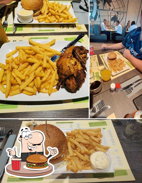 Faites-vous plaisir avec un hamburger à French Fries Diner FFD