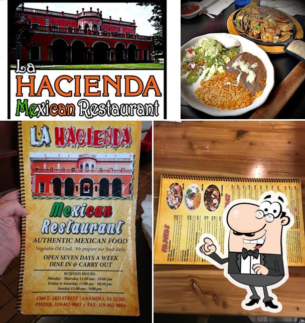 LA Hacienda Mexican Restaurant in Anamosa Restaurant menu and reviews