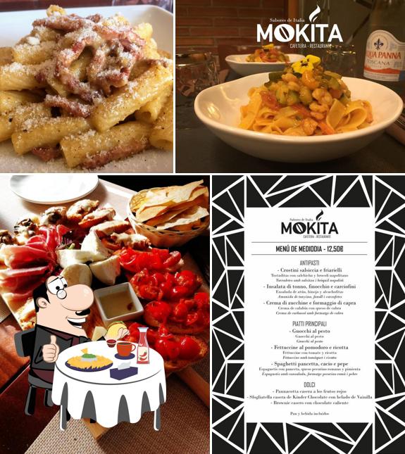 Get a burger at Mokita Cafeteria Restaurante