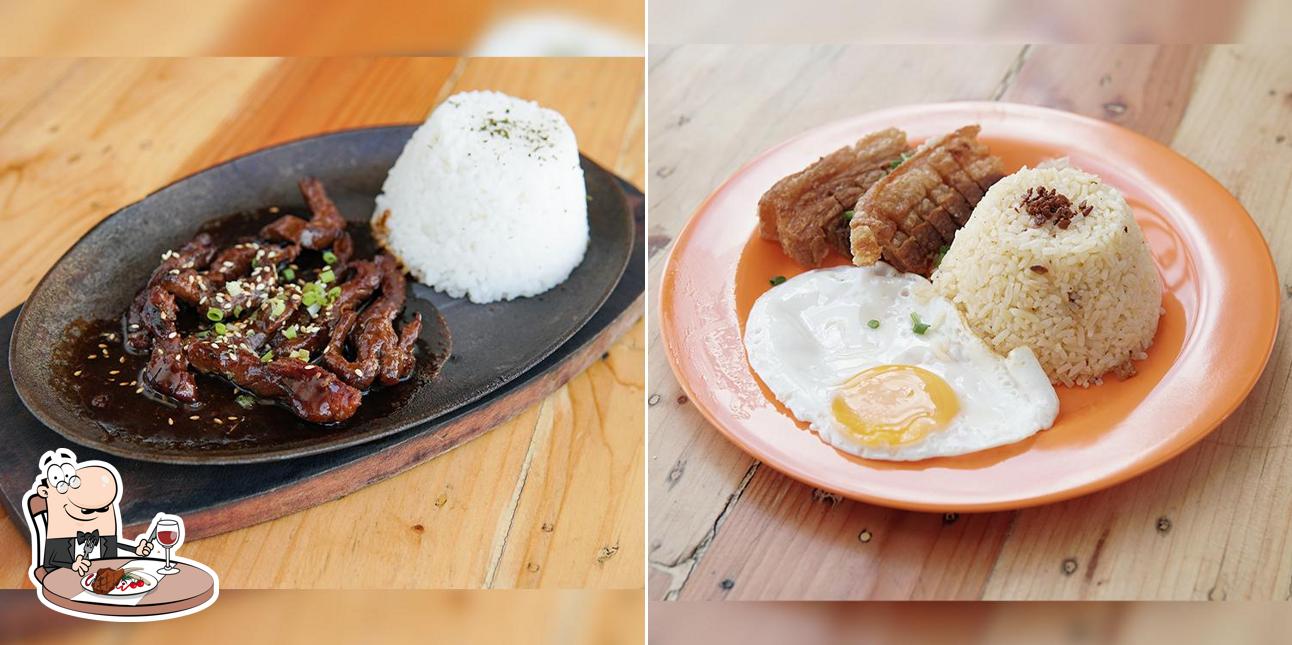 Pares at Sizzling restaurant, Quezon City Restaurant menu
