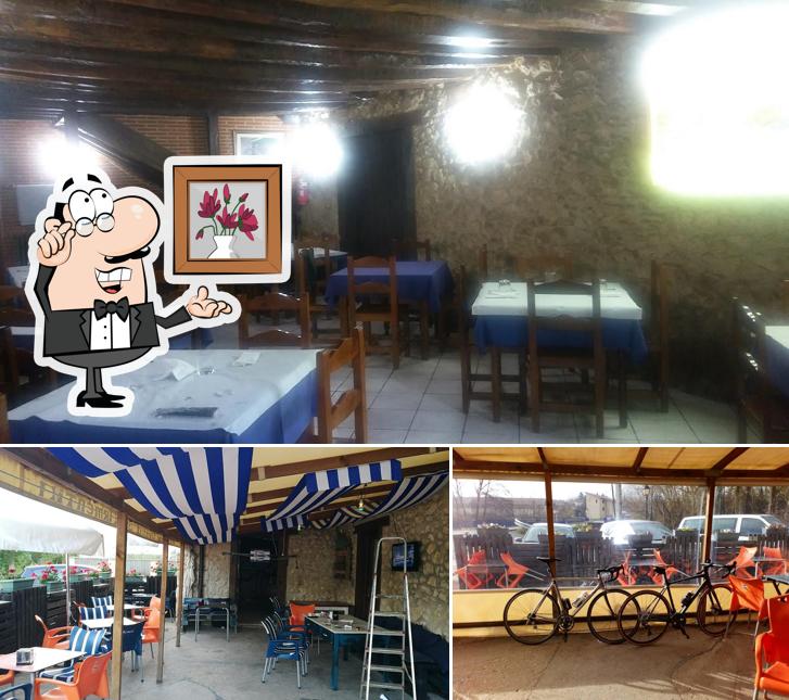 El interior de Bar Restaurante Ventas de Armentia