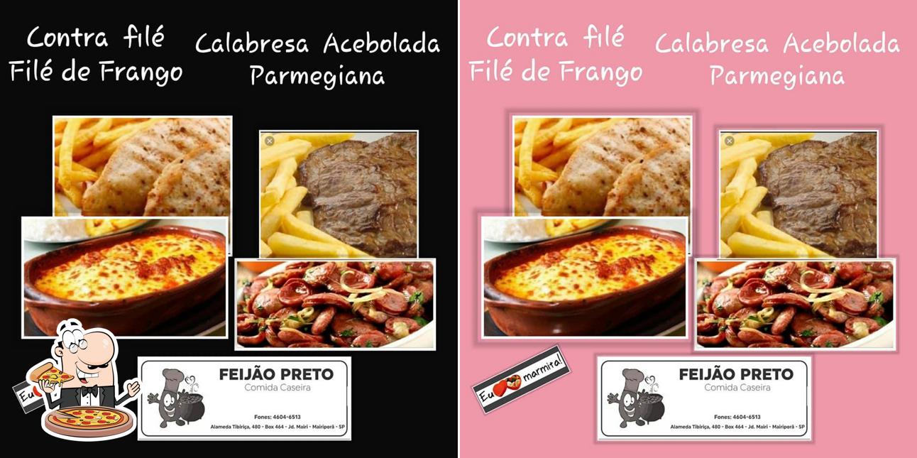 Consiga pizza no Feijão Preto