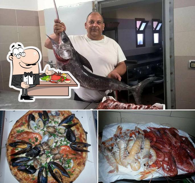 Prenditi la cucina di mare a Le palme ristorante pizzeria balera Avola