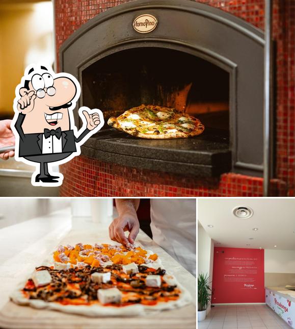La immagine della interni e cibo di Pizzalonga Away Sacile