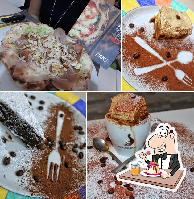 Pizzeria Regina Catarì serve un'ampia varietà di dolci