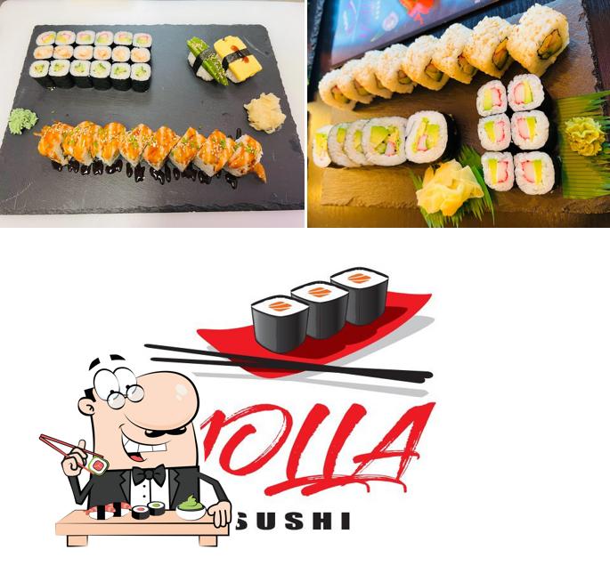 Commandez différentes options de sushi