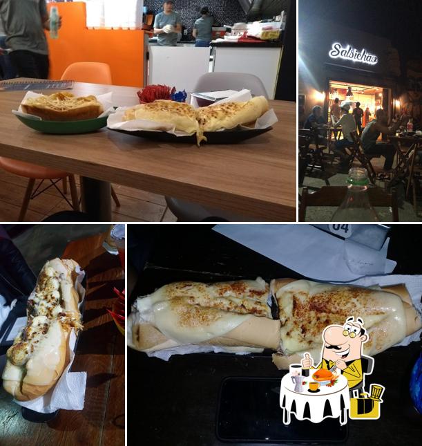 Comida em Salsichão Hot Dog