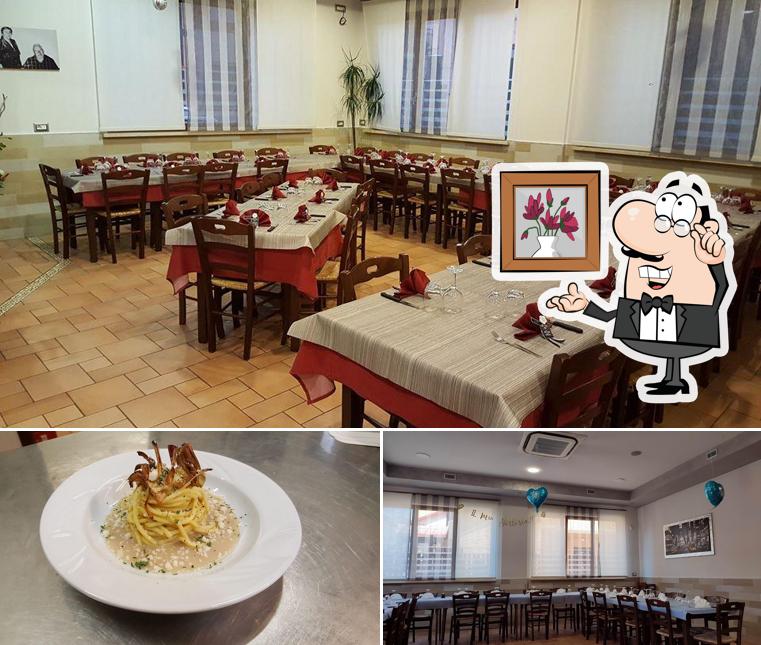 Trattoria Zi Armando si caratterizza per la interni e cibo