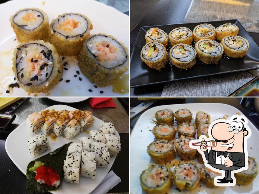 Il sushi è un pasto famoso tipico del Giappone