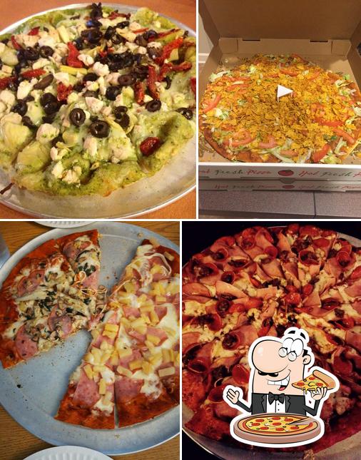 Elige una pizza en Ollies Games and More