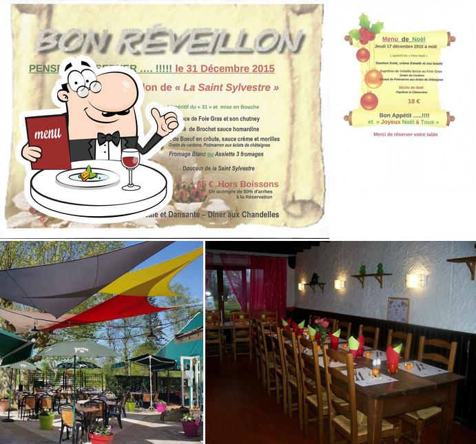 Au Coin Perdu restaurant, Miribel, Route de Tramoyes Restaurant menu
